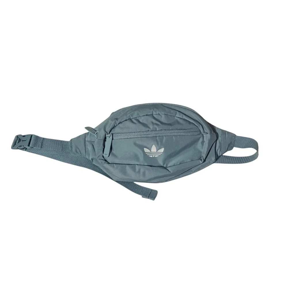 Adidas Originals Adicolor Essentials Waist Bag Blue Slate Trefoil Fanny Pack